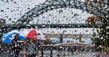 Rain and snow forecast for the North East this week with Met Office weather warning in force