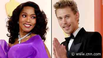 Angela Bassett held Austin Butler's hand during the best actor Oscar presentation