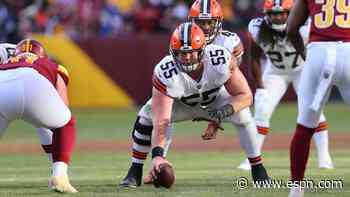 Source: Browns agree to re-sign center Pocic