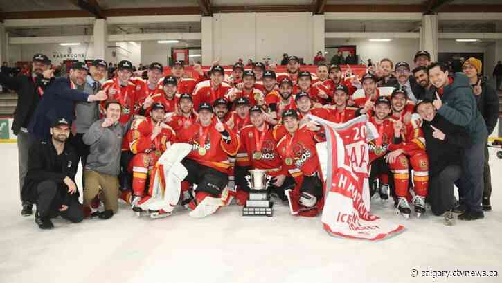 Calgary Dinos ready to battle for the team's first national men's hockey title