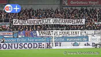 Holstein Kiel: Zaunfahnen-Zoff zwischen aktiver Fanszene und Verein