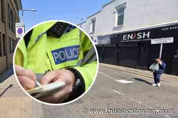 Crime scene in place near Ilford High Road after crash