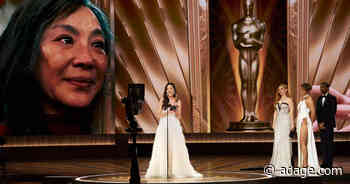 Oscars audience up 12% to 18.7 million viewers