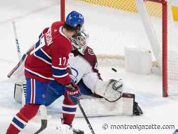 Avalanche hands Canadiens seventh consecutive loss, burying Montreal 8-4