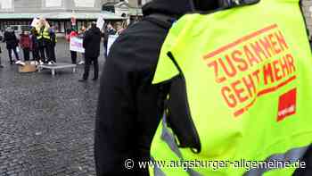 An Augsburger Uniklinik wird heute gestreikt