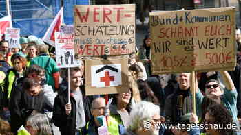 Bundesweite Warnstreiks im Gesundheitswesen