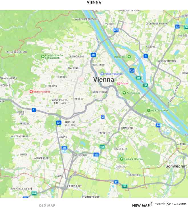 Apple preps new Maps data in Austria, Croatia, Czechia, Hungary, Poland, and Slovenia