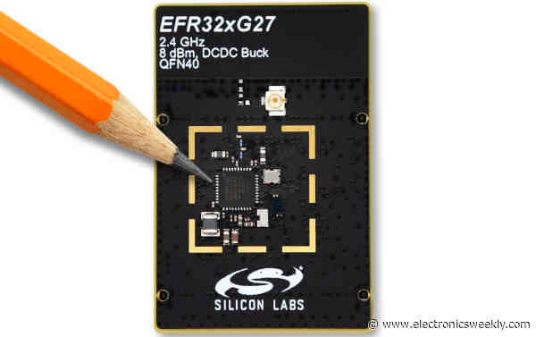 Wireless MCUs for ‘the smallest IoT devices’