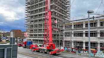 Kran wird abgebaut: Vollsperrung in der Jenaer Innenstadt