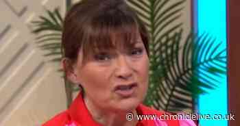 ITV's Lorraine Kelly startled as dog 'escapes' from show in moment clocked by Holly Willoughby