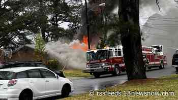 6 displaced after house fire in Chesapeake, officials say