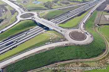 Series of overnight closures on M55 for completion of new junction