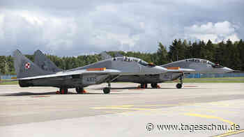 Ukraine-Liveblog: ++ Polen stellt Kampfjet-Lieferung in Aussicht ++