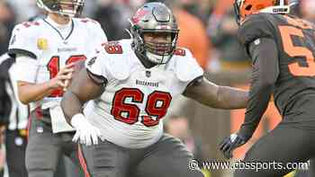 Buccaneers trade guard Shaq Mason to Texans in late-round pick swap, clear about $5M in cap space
