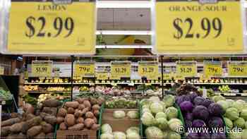 Inflation in den USA sinkt auf sechs Prozent