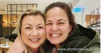 Giovanna Fletcher dines out with Rosie Ramsey at 'hidden' gem as she takes to Newcastle stage