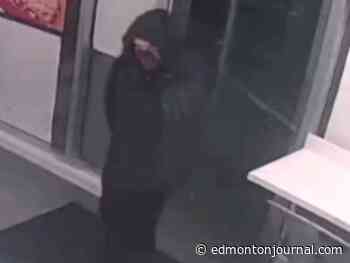 Edmonton police ask for help identifying suspect in Pizza Hut shooting