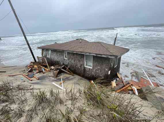 Another house collapses into the ocean on North Carolina's Outer Banks