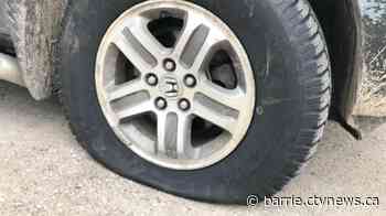 Serial tire slasher sought after multiple reports in Barrie neighbourhood