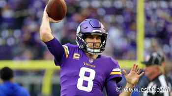 Vikings rework Cousins' deal, retain C Bradbury
