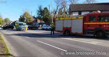 Updates - Three-car smash on Bristol junction prompts 999 response