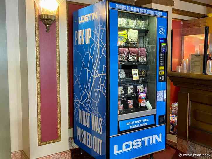 Miss old Austin? Buy memorabilia from this vending machine