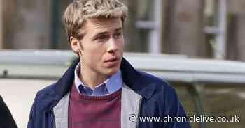 Netflix The Crown's Prince William and Kate actors spotted filming where couple met for final series