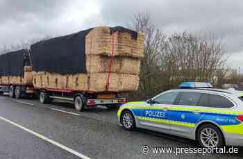 POL-OH: Kontrolle eins auffälligen Strohtransporter (Lichtbild als Anlage)