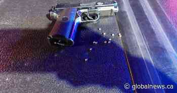 Woman arrested after firing pellet gun at Abbotsford police vehicle