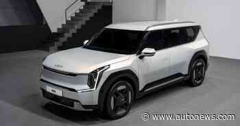 Electric Kia EV9 carves out a 3-row crossover segment