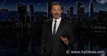 Jimmy Kimmel Says Trump Can’t Blame Mike Pence for Jan. 6