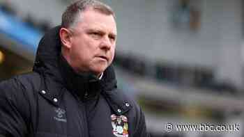 Coventry City must 'want it' more against struggling Wigan and Blackpool, says Mark Robins