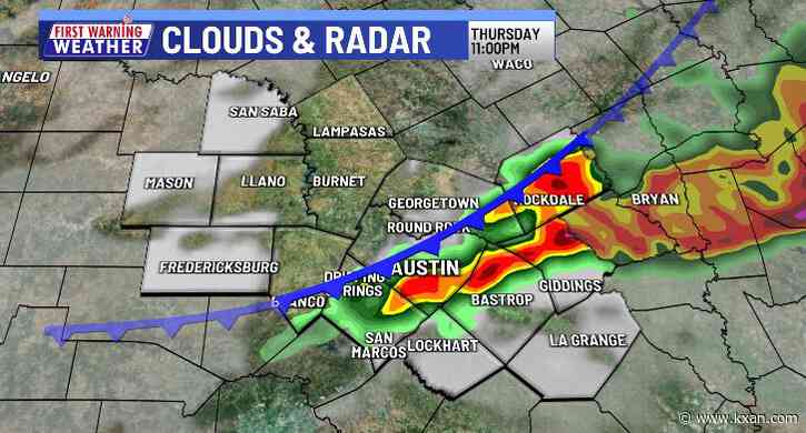 Severe risk tomorrow ahead of colder, wet weather