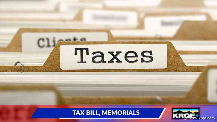 Roundhouse Roundup: Tax bill, memorials