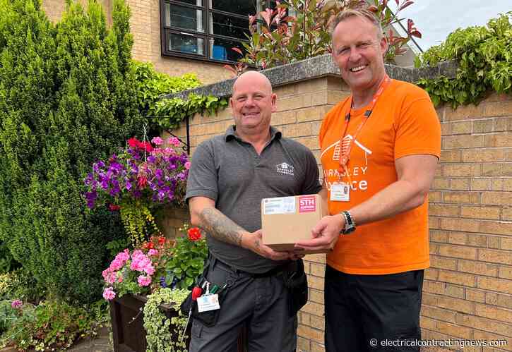 Seaward donates tester to improve hospice’s electrical safety