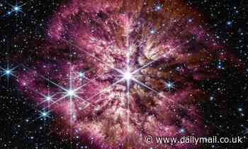 NASA's James Webb Space Telescope spots a huge star on the brink of going SUPERNOVA