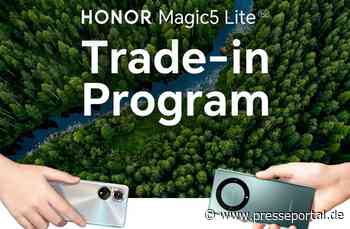 Längere Nutzungsdauer und Rebuy-Programm: HONOR verknüpft technologischen Fortschritt mit Nachhaltigkeit