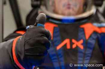 Axiom Space reveals prototype spacesuit for Artemis astronauts on the moon