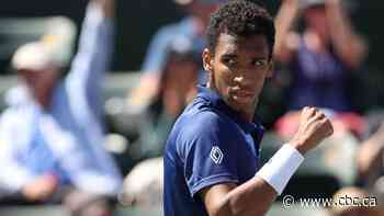 Canada's Felix Auger-Aliassime survives 6 match points to advance at Indian Wells