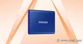 Back Up Everything With Samsung's Portable T7 1TB SSD for $80 (Save $20)     - CNET