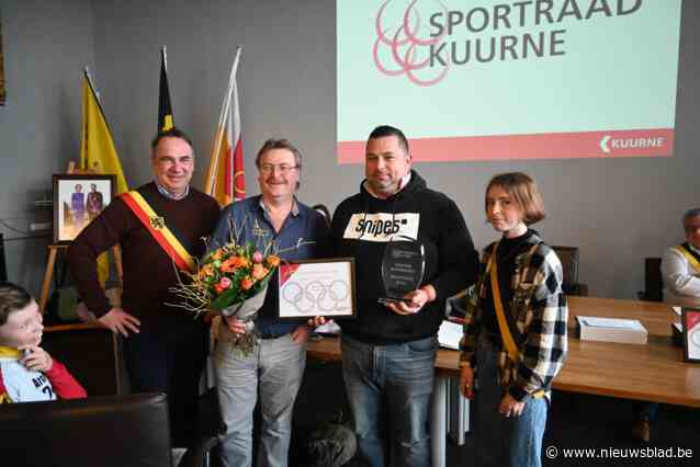Marc Decoene is Sportfiguur van het Jaar
