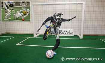 Meet the football playing robot that's 'better than Messi'