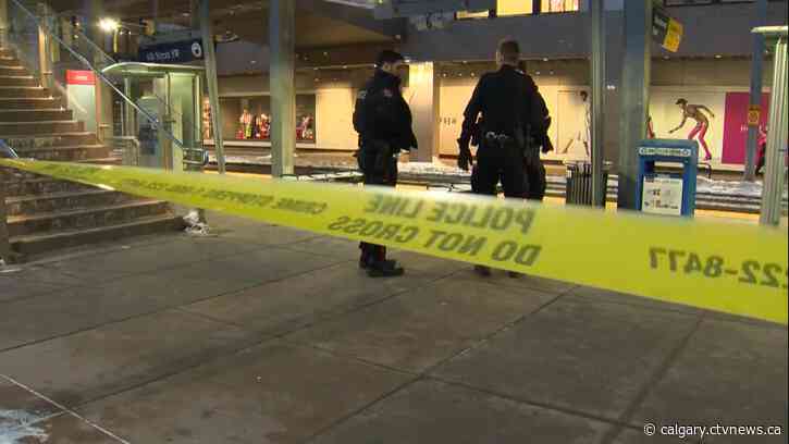 Downtown CTrain station reopens after double stabbing