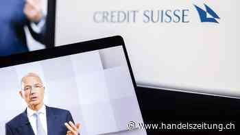 Aktie der Credit Suisse crasht nach Aktionärs-Kommentar