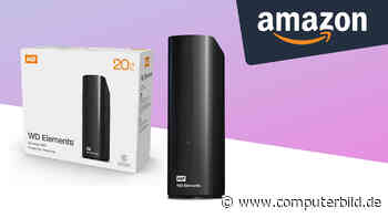 Amazon: Externe WD-Festplatte mit 20 TB für rund 340 Euro