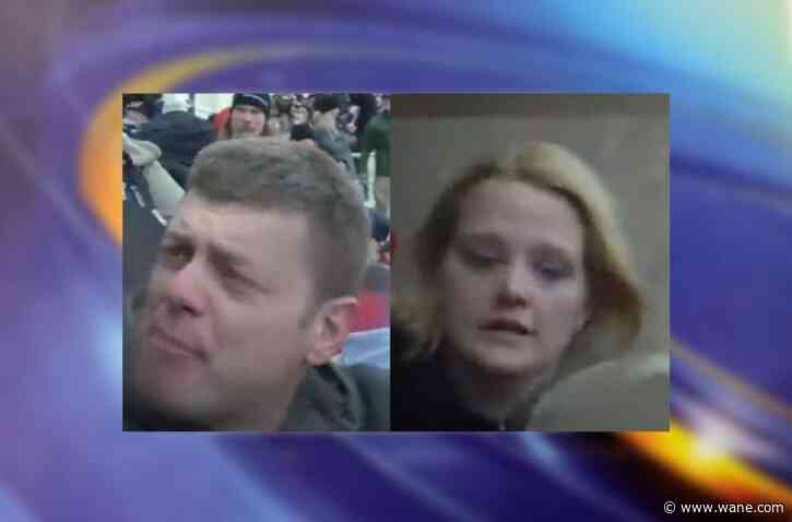 Indiana couple arrested, charged in Jan. 6 riots