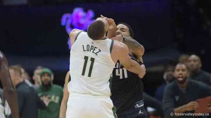 Kings’ Lyles suspended 1 game; Bucks’ Lopez fined $25,000