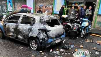 Champions League: Krawalle in Neapel vor Frankfurt-Spiel