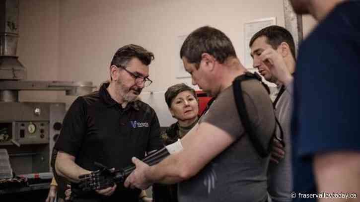 Victoria group lends a helping hand to Ukraine, setting up prosthetic clinics