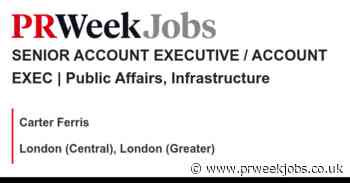 Carter Ferris: SENIOR ACCOUNT EXECUTIVE / ACCOUNT EXEC | Public Affairs, Infrastructure